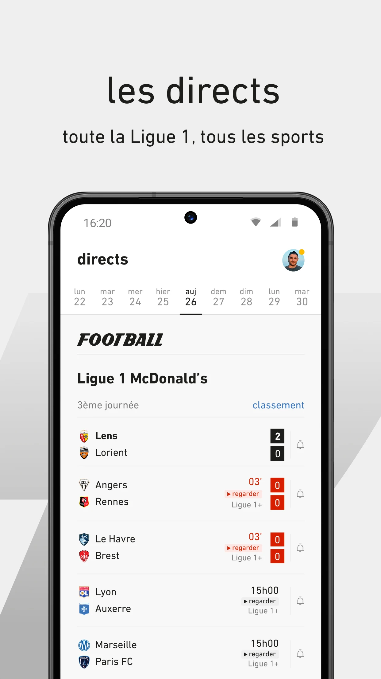 L’ÉQUIPE - actu, score, match screenshot