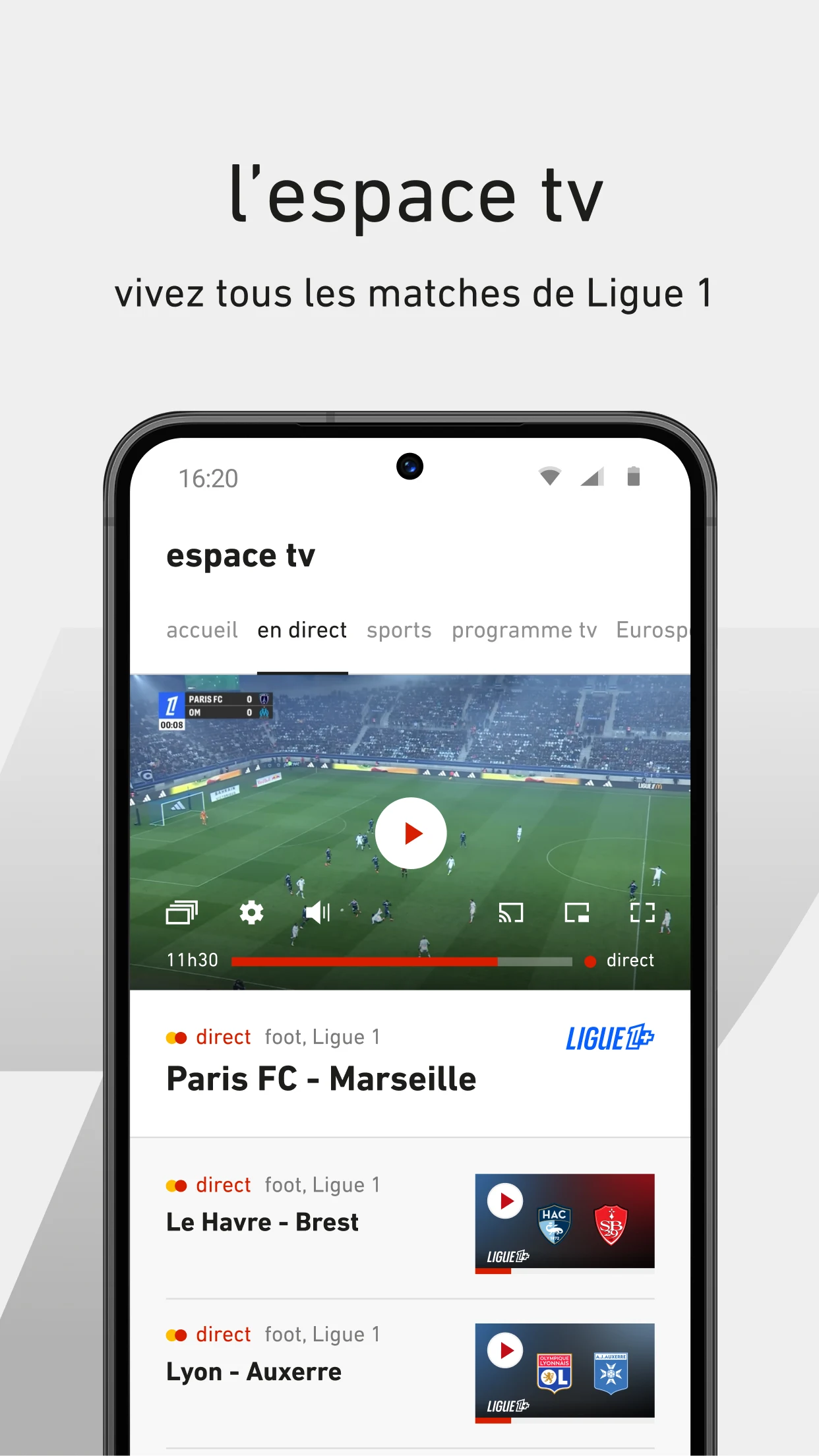 L’ÉQUIPE - actu, score, match screenshot